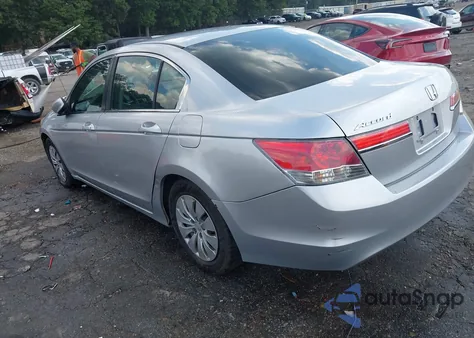 2012 Honda Accord 2.4 Lx z USA, uszkodzony, nr VIN 1HGCP2F35CA100536